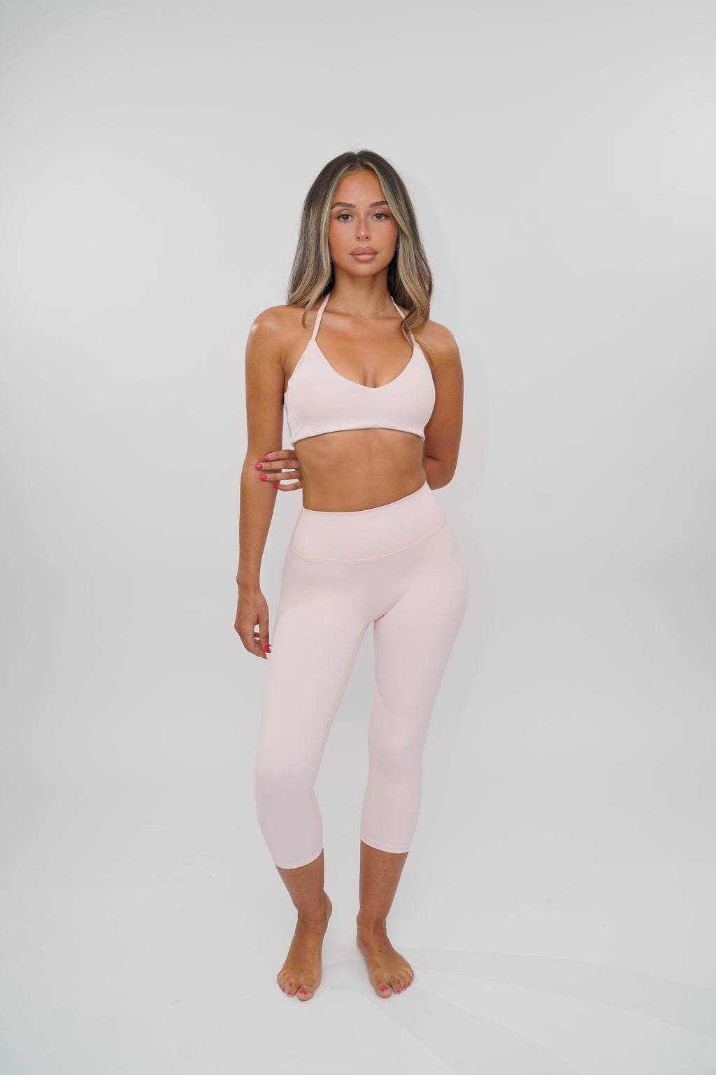 Capri pant Barbie Pink